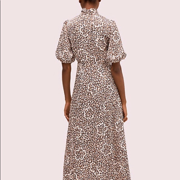 Kate Spade Animal Print Dress- Flair Flora Devore - Picture 2 of 2